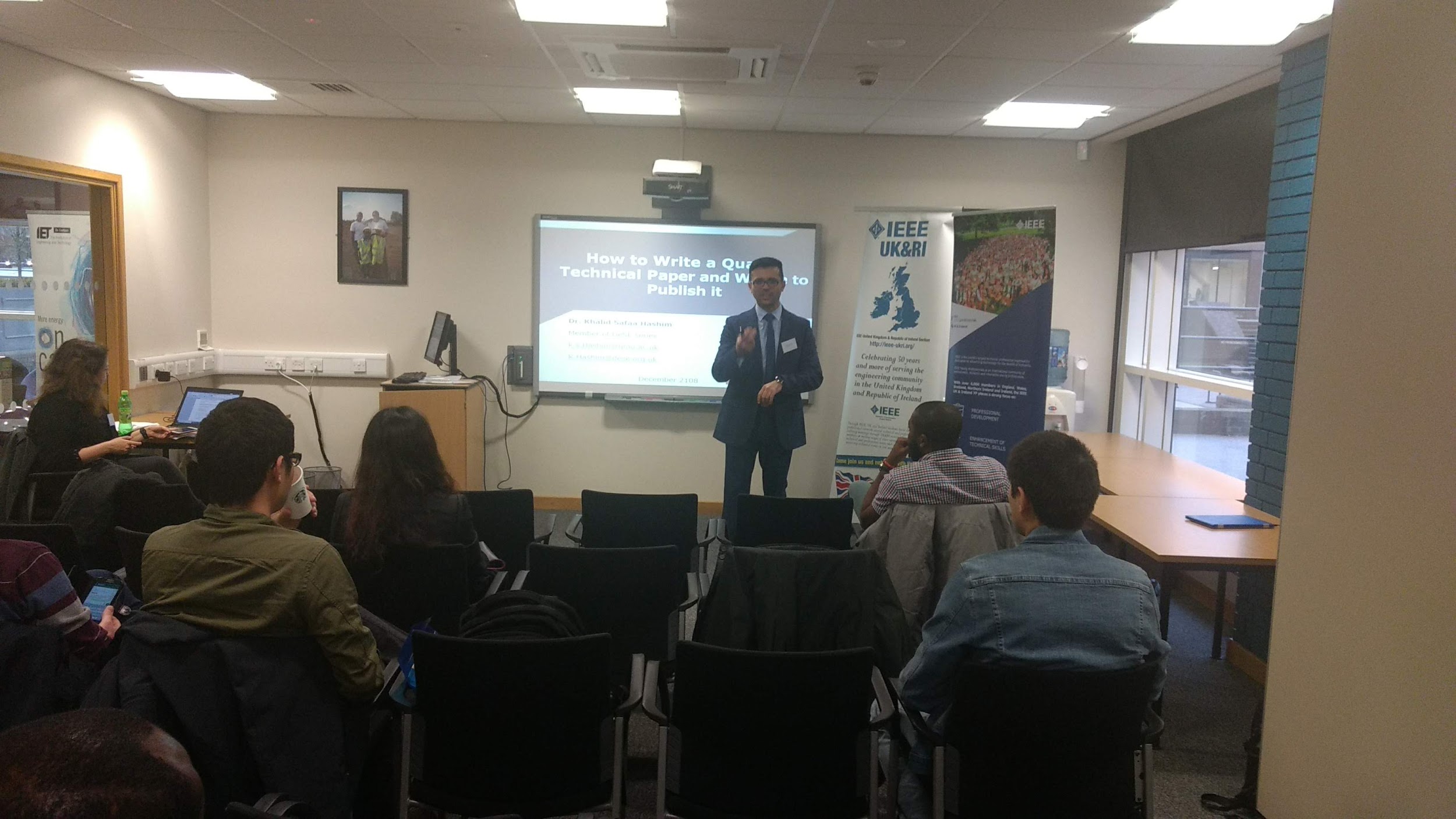 YP Industry Networking Evening, Newcastle December 2018 IEEE UK&I YP